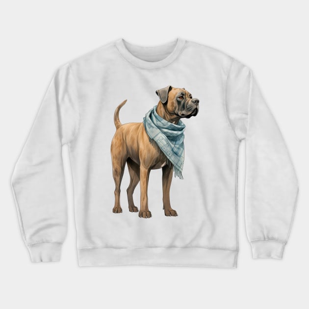 Winter dog Crewneck Sweatshirt by piscoletters